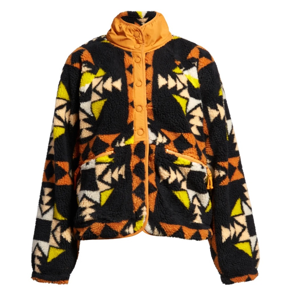 Hit the Slopes Free People fleece jacket